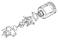 Eberspacher Parts pump Flowtronic 6000SC 252488992510 Eberspächer