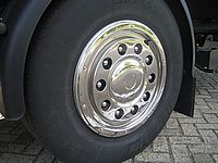 Rear cover SportsLine Standard Universal for steel wheels 22.5"