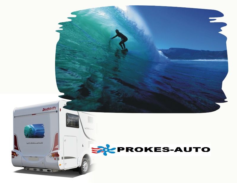 Caravan sticker SURFER1 800 x 500 mm PROKES-AUTO