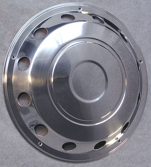 Standard stainless steel front cover - Front cover 17.5"