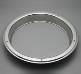 Stainless steel rear trim ring for 22.5" rims