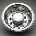 Deluxe deep stainless steel rear cover for 22.5" discs