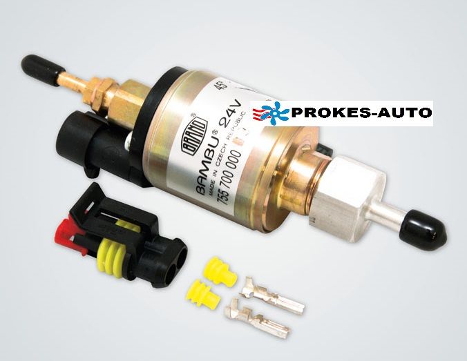 Fuel pump 24V BAMBU kit with connector 443755026 / 755700000 BRANO - ATESO