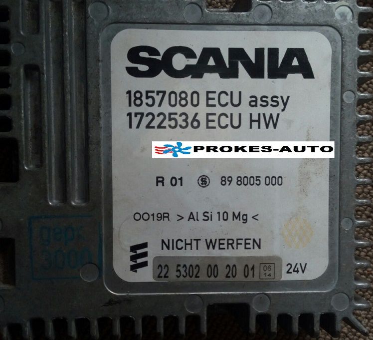 Control unit 24V Scania Hydronic D10W 225302002001 Eberspächer