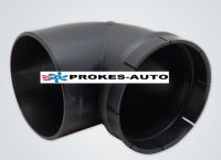 Outlet Adapter Hood Elbow 90° D75mm / to air distribution