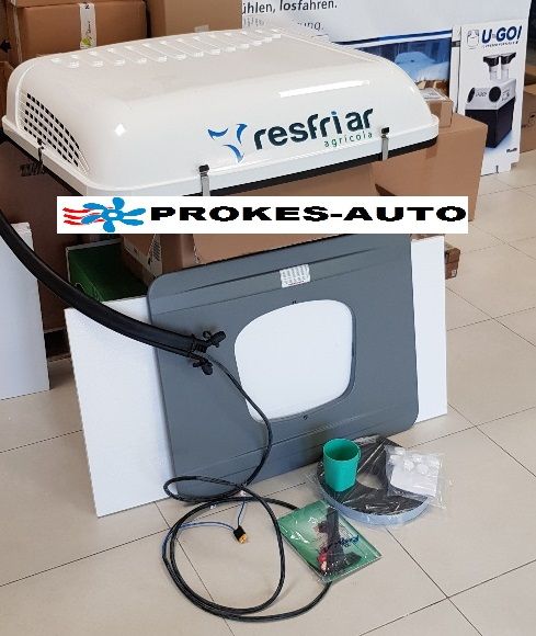 Resfriar Agricola cooler 24V in a dusty environment - Resfri Agro