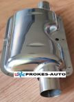 Exhaust silencer 24mm stainless steel
