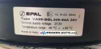 SPAL Fan Axial VA89-BBL309-94A 305mm Suction 24V BBL309 / BOC9,7