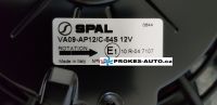 SPAL fan VA09-AP12/C-54S 12V / 280mm / push