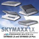 MaxxAir SkyMaxx LX Plus, 700 x 500mm, roof window with LED lighting, roof 23-42mm AIRXCEL