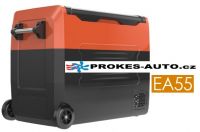 Eurgeen EA55 compressor car refrigerator 55L 12/24V / 100/240V +10 to -20ºC two - zone