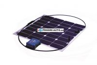 Flexible solar panel 55W / 12V incl. controller with bluetooth connection 