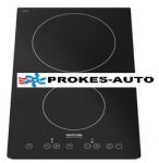 Induction hob / cooker Thetford Serie 902 Induction from black cooking glass 2 plates  230V 