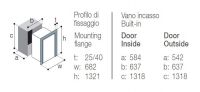 Vitrifrigo DW250 RFX 12/24V 157L refrigerator / 75L freezer