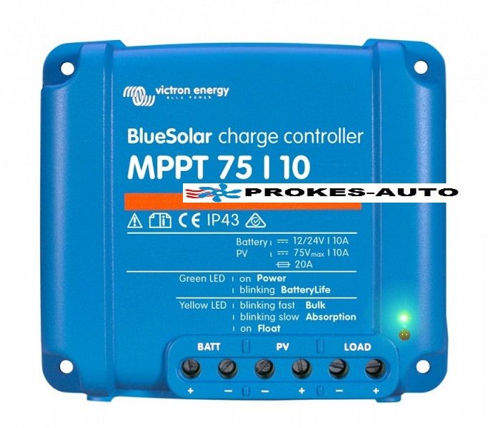 Victron Energy SmartSolar MPPT SMART solar controller 12/24V 15A 75V