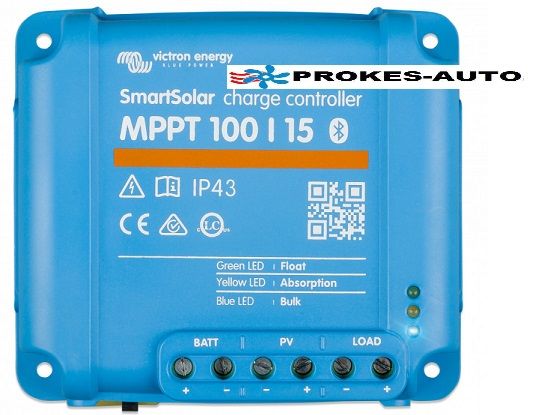 Victron Smartsolar MPPT Laderegler 12V oder 24V inklusiv Bluetooth, 15 –