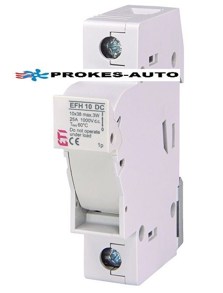 ETI fuse switch-disconnector EFH 10 DC 1p with 16A fuse for photovoltaic panels ETI Elektroelement