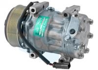 Compressor SANDEN SD7H15 - 8203 PV8 119 mm - JCB OEM 32008562 / 320/08562 / 40405343
