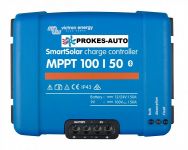 MPPT SMART solar controller Victron Energy 12 / 24V 50A 100V with Bluetooth 