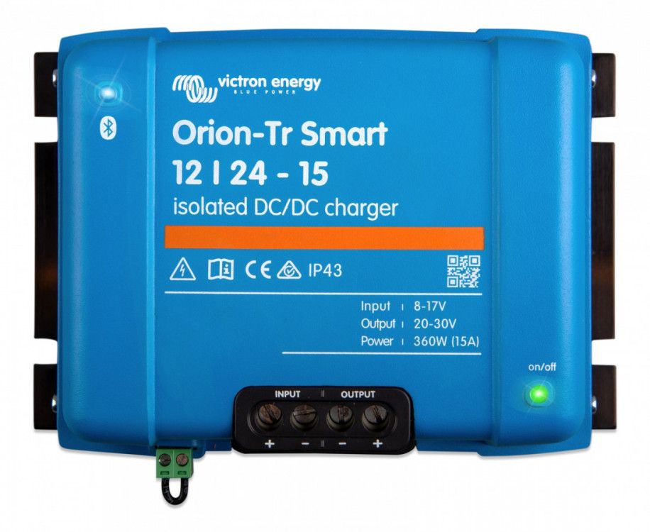Orion-Tr 12 / 24-15A SMART DC / DC charger insulated Victron Energy