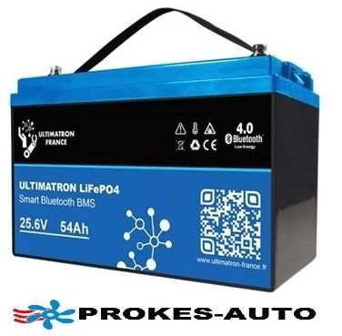 LiFePO4 battery Ultimatron Smart BMS 25,6V/54Ah