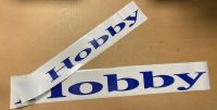 Hobby sticker set (front + rear) from 2009