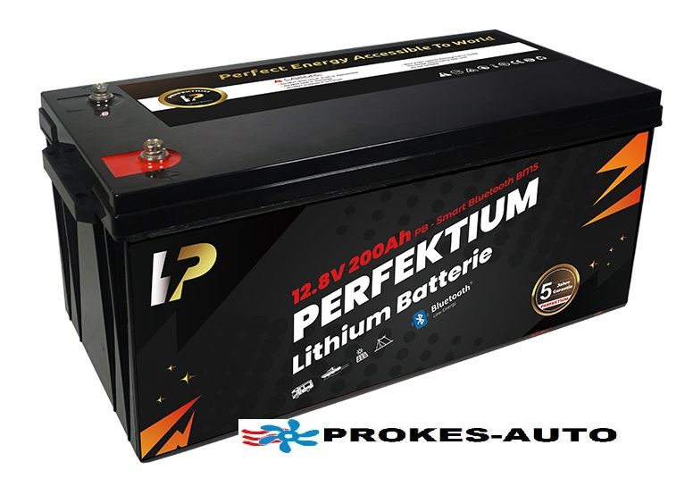 KEPWORTH 12V 200Ah Lithium Iron Battery LiFePO4 Deep Cycle Batteries,  Built-in BMS, 5000+ Cycles, 10 Years Life,Perfect for RV, Solar Power  System