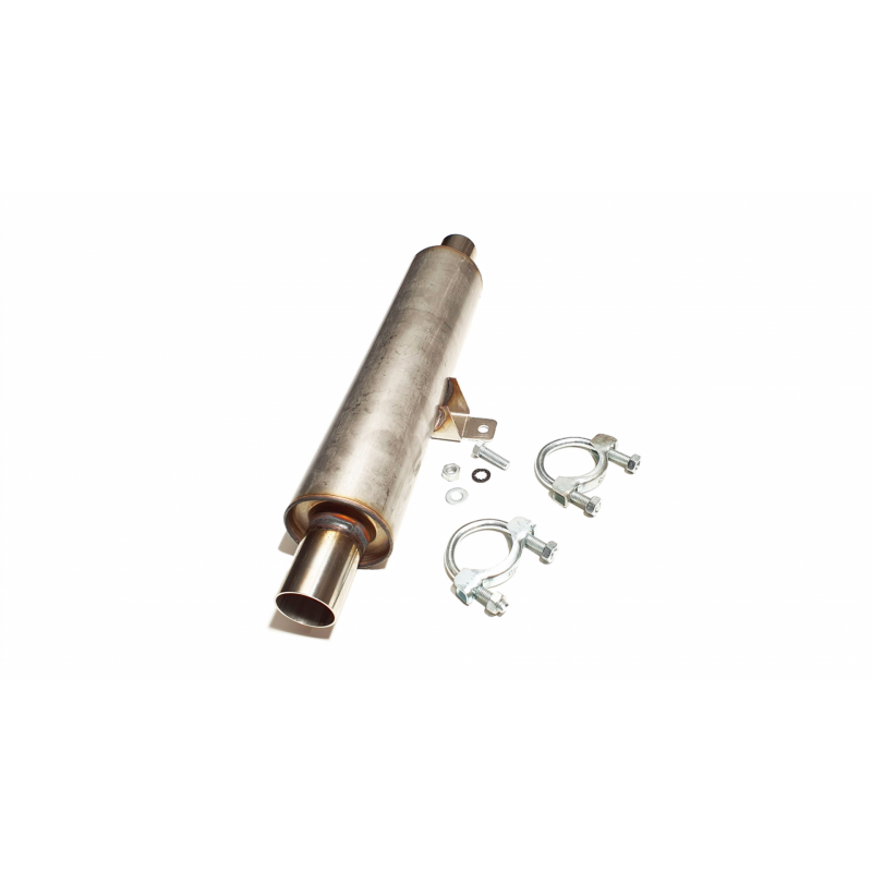Exhaust Silencer Stainless steel 38mm PROKES-AUTO