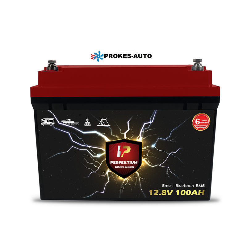 PERFEKTIUM LiFePO4 12,8V 100Ah / 1280Wh with Smart BMS with Bluetooth with  heating foil -35~