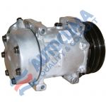 Compressor A/C Sanden SD7H15 132mm A2 24V V45° Scania P94 OE: 1412264 / 1376999 / 1888035 / 7981 / 8068