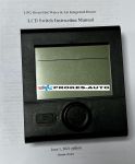 Spare LCD wall controller for Combi heating Diesel / electric JP Heating MNB-V-FY / 31011104400