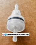 Fuel filter with metal mesh